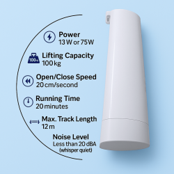 iSwift Smart Curtain Motor (5-Wire) – Power Meets Precision | DT72TV iSwift Smart Curtain Motor (5-Wire) – Power Meets Precision | DT72TV