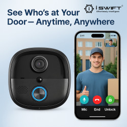 Lavna Smart Wi-Fi Video Doorbell 2K