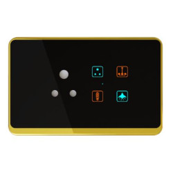 Dynasty Color Touch  4 Switch 1 Socket ( All 6A Switch )