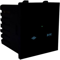 WiFi Touch Smart Curtain Controller (Black)