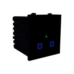 Touch 2 Port 16A WiFi Smart Switch (BLACK)