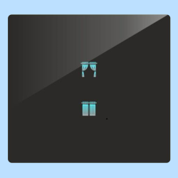 iSwift TCM1 Smart Curtain Touch Switch – Elegant Control at Your Fingertips